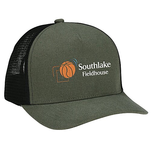 Thrive Five Panel Trucker Cap - Embroidered Main Image