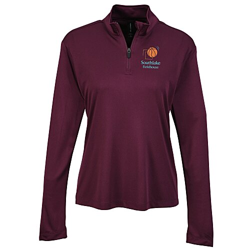 AllPro Pro-Lock Performance 1/4-Zip Pullover - Ladies' Main Image