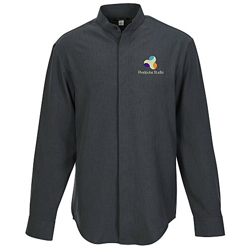 FlexBatiste Banded Collar Shirt - Men's Main Image