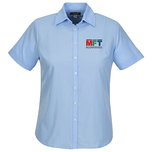 Essential Broadcloth Short Sleeve Shirt - Ladies' Main Image