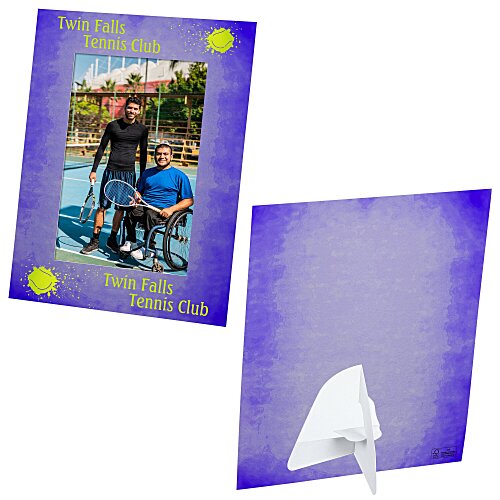 Full Color Cardstock Picture Frame - 5" x 7" Main Image