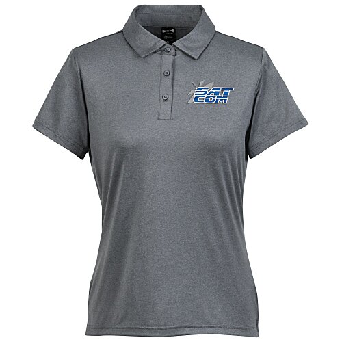 Manchester Heather Jersey Stretch Polo - Ladies' Main Image