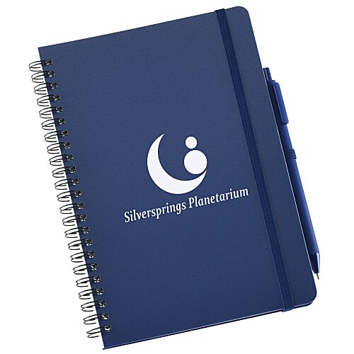 Repreve Our Ocean Freeform Spiral Notebook with Pen Main Image