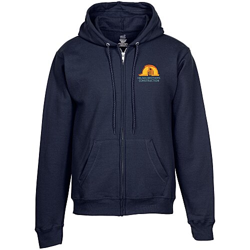 Hanes ComfortBlend Full-Zip Sweatshirt - Full Color Main Image