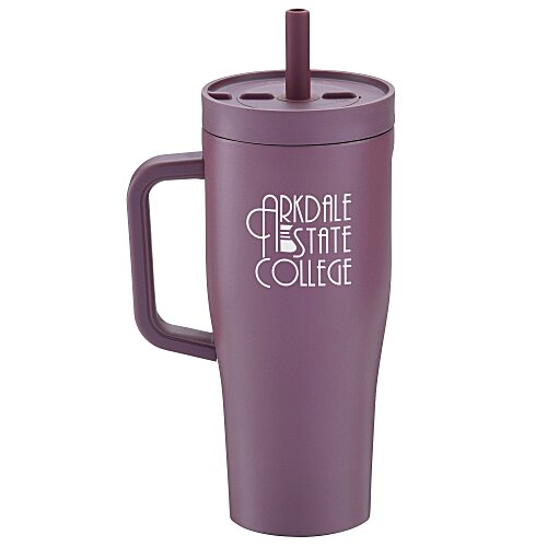 Corkcicle Vacuum Cruiser Mug with Straw - 22 oz Main Image