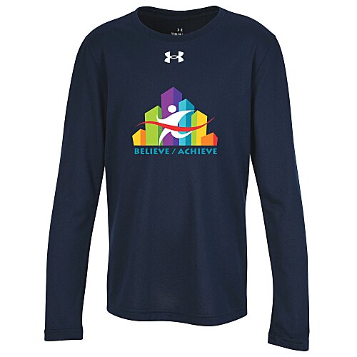Under Armour Team Tech Long Sleeve T-Shirt - Youth - Full Color Main Image