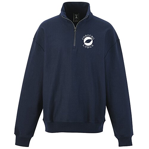 Hanes Beefy Sweats Premium Heavyweight 1/4-Zip Sweatshirt - Screen Main Image