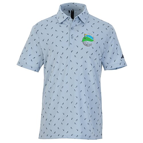 adidas Ultimate365 Printed Mesh Polo Main Image