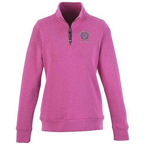 Crosswind 1/4-Zip Sweatshirt - Ladies' - Embroidered Main Image