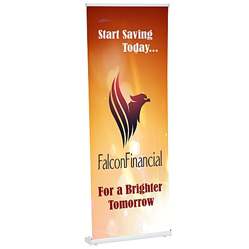 LiteWay Stratus Retractable Banner Display - 31 1/2 inch Main Image