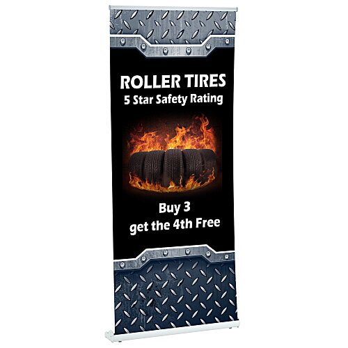 LiteWay Stratus Retractable Banner Display - 36 inch Main Image