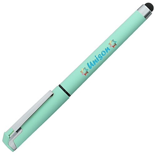 Cali Soft Touch Stylus Gel Pen - Opaque - Full Color Main Image