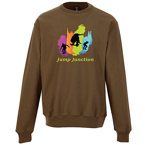 Hanes Beefy Sweats Premium Heavyweight Crew Sweatshirt - Full Color Main Image
