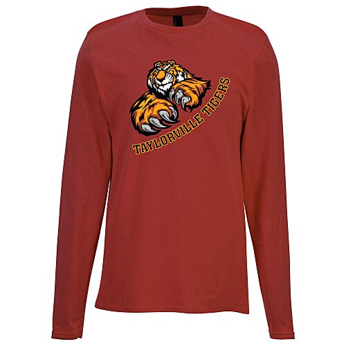 Port & Company Easy Cotton Long Sleeve T-Shirt - Full Color Main Image