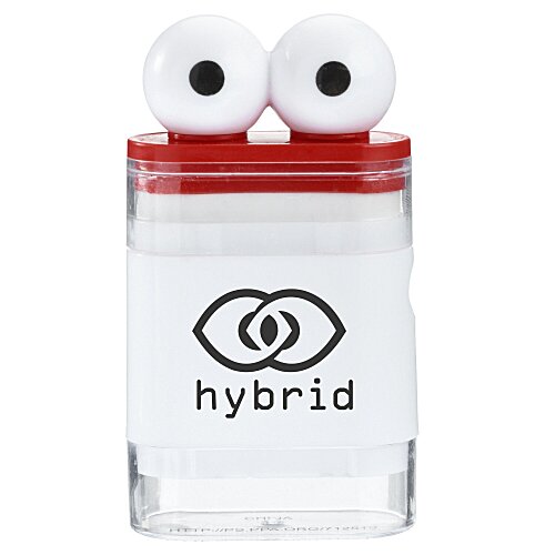 Pencil Sharpener with Eraser - Googly Eyes Main Image