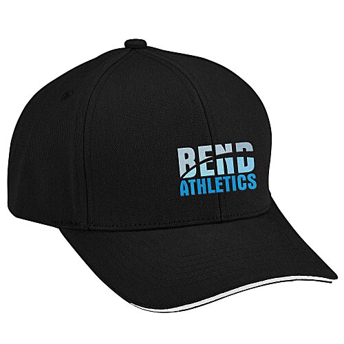 Split Peak Chino Twill Cap - 24 hr Main Image