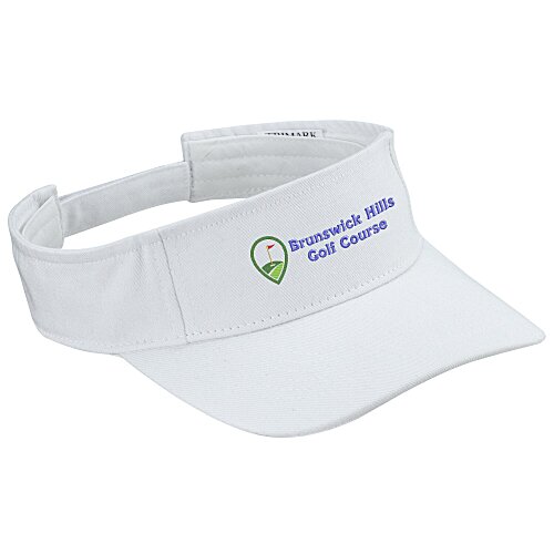 Lightweight Chino Twill Visor - 24 hr Main Image