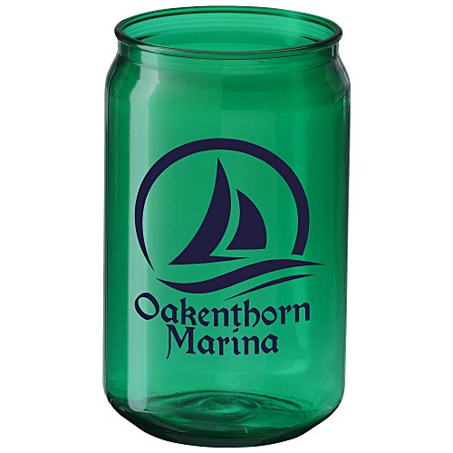 Can-Shaped Plastic Glass - 16 oz. Main Image