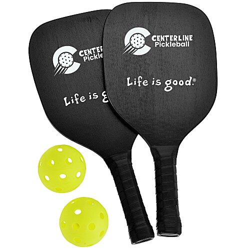 Life is Good Pickleball Set Main Image