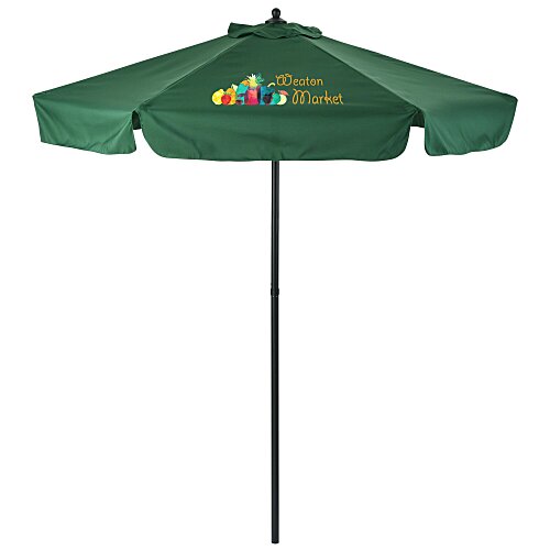 Steel Market Umbrella - 9 foot Arc Main Image