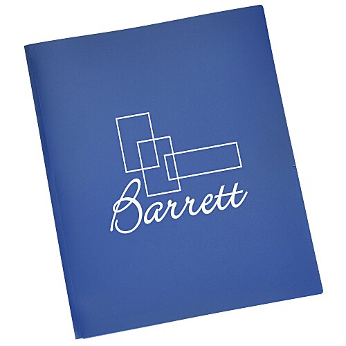 Expandable Twin Pocket Poly Folder - Opaque Main Image