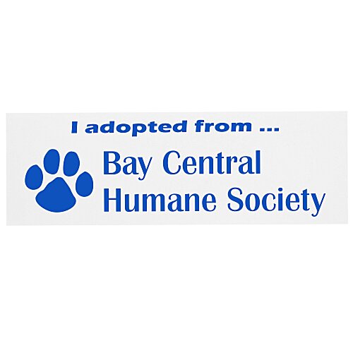 Vehicle Magnet - Rectangle - 3 3/4 inches H x 7 1/2 inches W Main Image