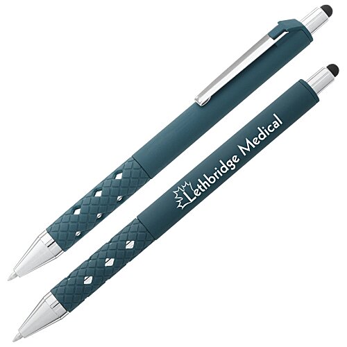 Cali Click Soft Touch Stylus Gel Pen Main Image