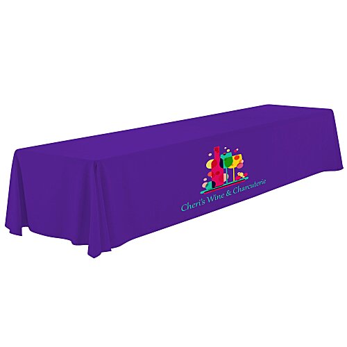 Serged Open-Back Polyester Table Throw - 16 feet Main Image