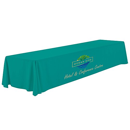 Serged Closed-Back Polyester Table Throw - 16 feet Main Image