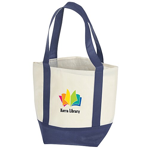 Mini Non-Woven Lighthouse Tote - Full Color Main Image