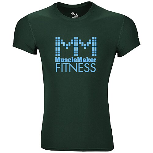 Badger Sport Pro Compression Crew T-Shirt Main Image