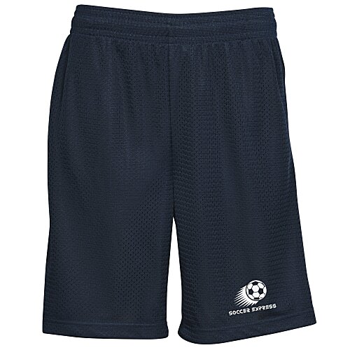 Badger Sport Pocketed Mesh Shorts Main Image