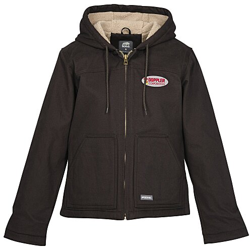 Berne Sherpa-Lined Duck Hooded Jacket - Ladies' Main Image