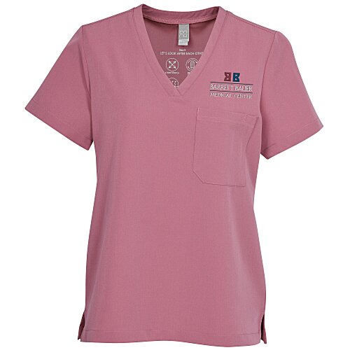 Onna Limitless V-Neck Stretch Scrub Top - Ladies' Main Image