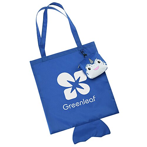 Paws and Claws Charm Tote - Narwhal Main Image