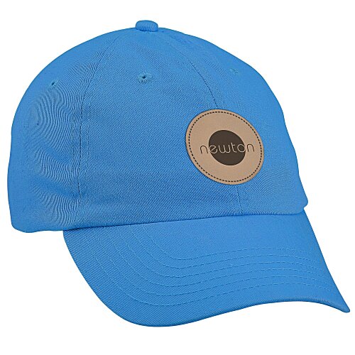 Cotton Washed Cap - Solid - Laser Engraved Patch Main Image