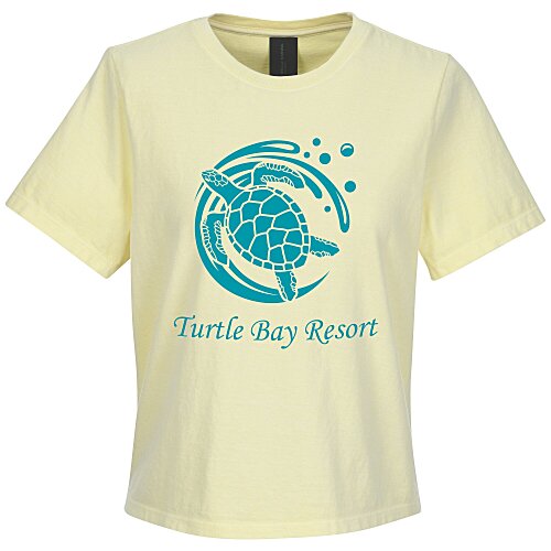 Bella+Canvas 6.5 oz. Heavyweight Garment-Dyed T-Shirt - Ladies' - Screen Main Image