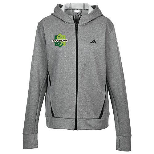 adidas Game & Go Fleece Full-Zip Hooded Sweatshirt - Ladies' Main Image