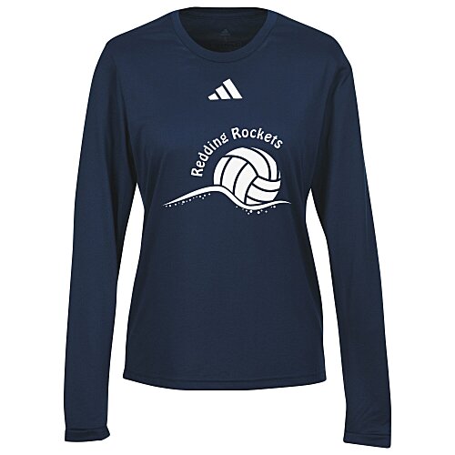 adidas Pregame Long Sleeve T-Shirt - Ladies' Main Image