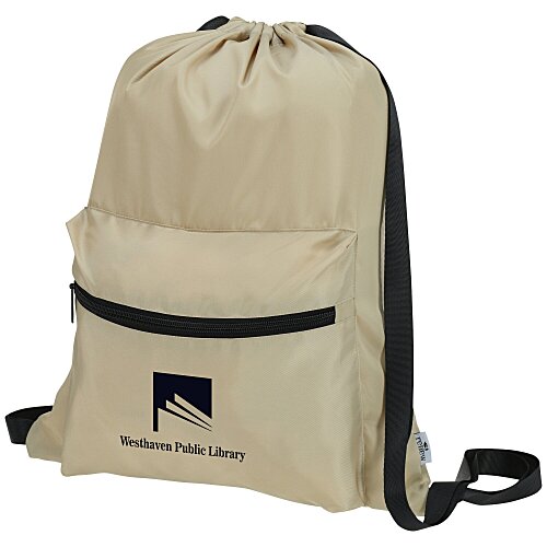 Wherever Drawstring Bag Main Image