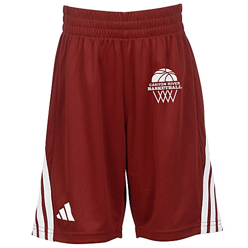 adidas 3-Stripes Shorts - Youth Main Image