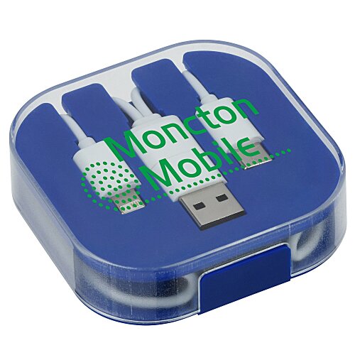 Novi Duo Charging Cable with Phone Stand - USB-C Main Image