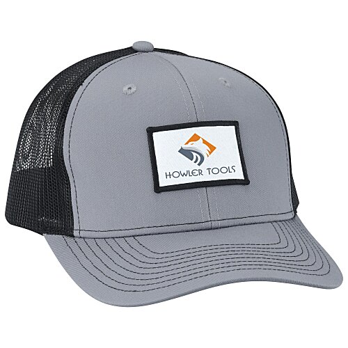 Crofton Snapback Trucker Cap - Full Color Patch Main Image