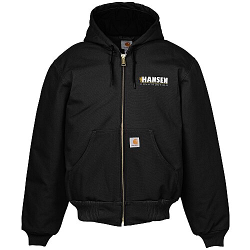 Carhartt Quilted Flannel Lined Duck Active Jacket - 24 hr Main Image