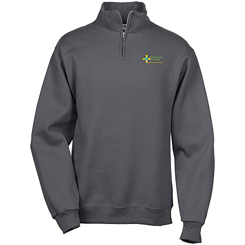 Jerzees NuBlend 1/4-Zip Sweatshirt - Embroidered - 24 hr Main Image