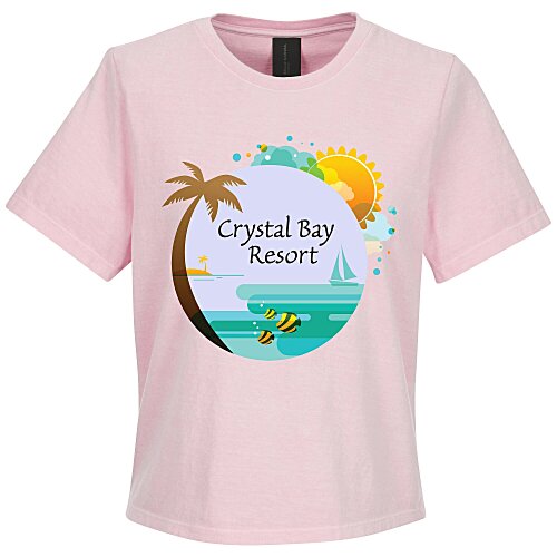 Bella+Canvas 6.5 oz. Heavyweight Garment-Dyed T-Shirt - Ladies' - Full Color Main Image