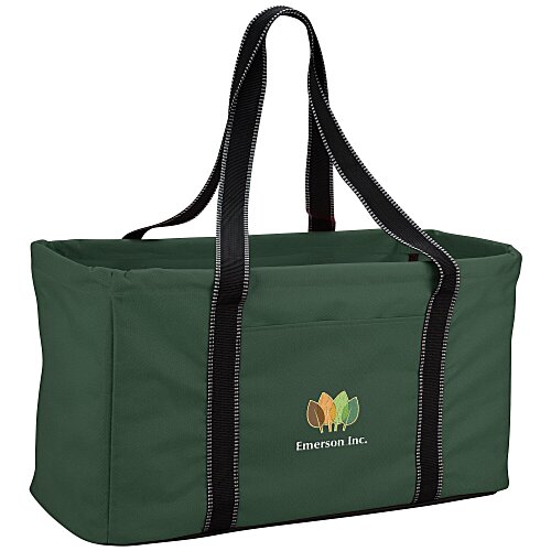 Front Pocket Utility Tote - Embroidered Main Image