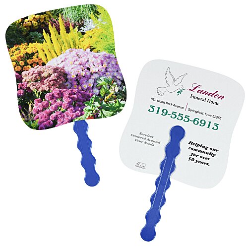 Bountiful Garden Hand Fan Main Image