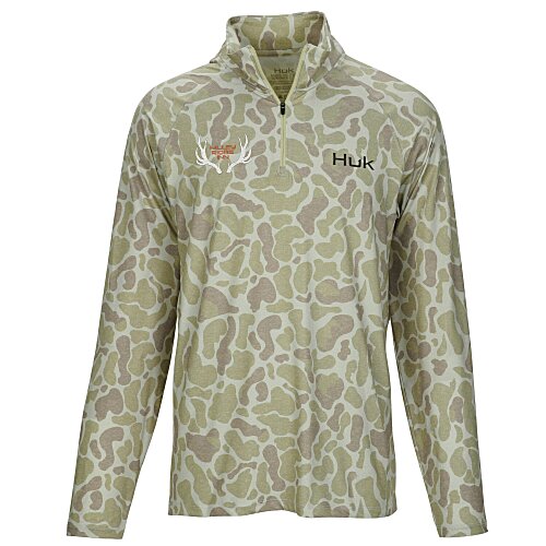 Huk Airweight Printed 1/4-Zip Pullover Main Image