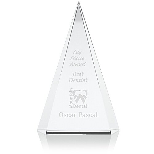 Trig Crystal Award - 8 inches Main Image